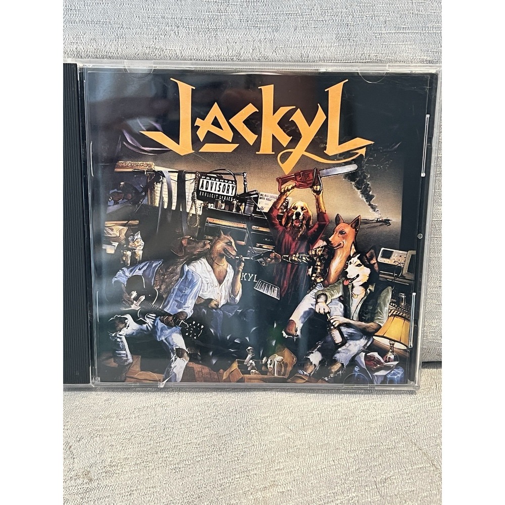 Jackyl: Self-Titled Debut Album [PA] (CD, 1992) Parental Advisory Geffen Records